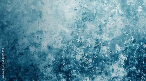 Wallpaper Mural 
Noise background. Vintage texture. Blue white color grain effect round spot blotch old tv bad signal effect worn film grunge abstract. Torontodigital.ca