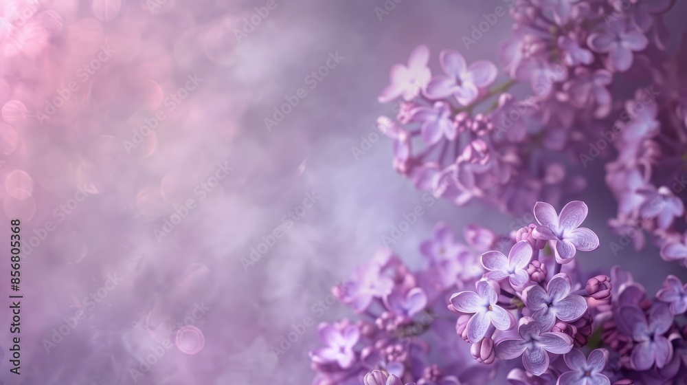 Photo Background with Lilac Styling