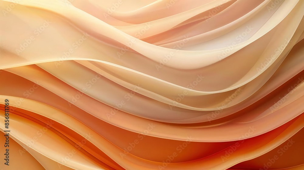 Obraz premium Smooth Decorative Background with Wide Patterns and Copy Space