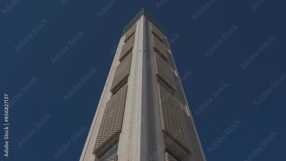The tallest minaret in the world is the minaret of the Djamaa el Djazaïr in Algiers, Algeria The tallest minaret in the world is the minaret of the Djamaa el Djazaïr in Algiers, Algeria