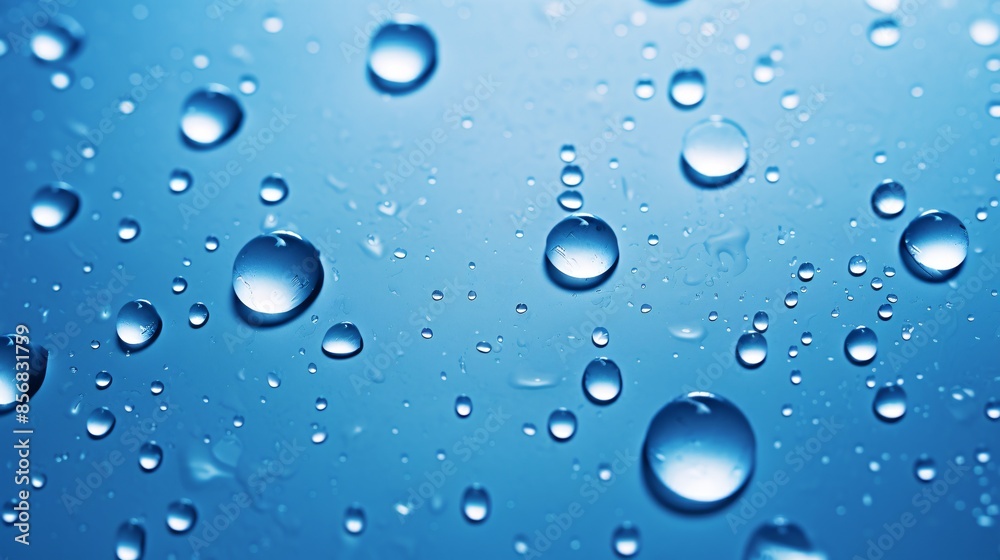 water drops on a surface water drops on a surface
