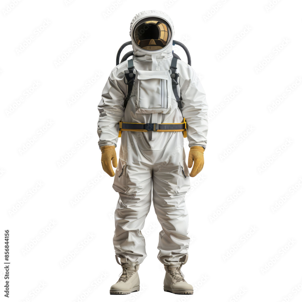Astronaut in Space Suit isolated on transparent background. Astronaut in Space Suit isolated on transparent background.