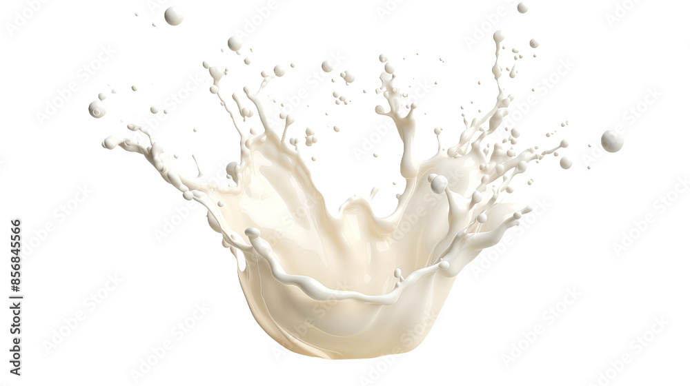 Milky Delight - Set of 3D Rendered Milk Splash and Pouring Isolated on Transparent Background, Top View Flat Lay PNG Digital Art Milky Delight - Set of 3D Rendered Milk Splash and Pouring Isolated on Transparent Background, Top View Flat Lay PNG Digital Art