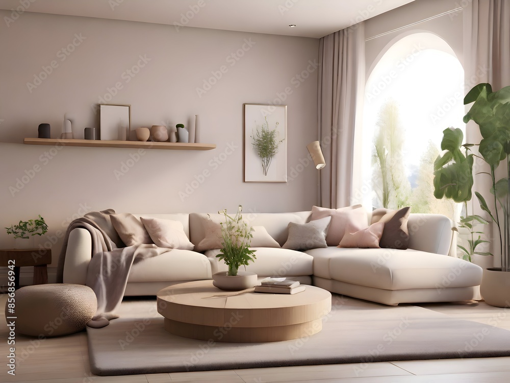 Fototapeta premium Cozy Living Room Inspiration Photography Art