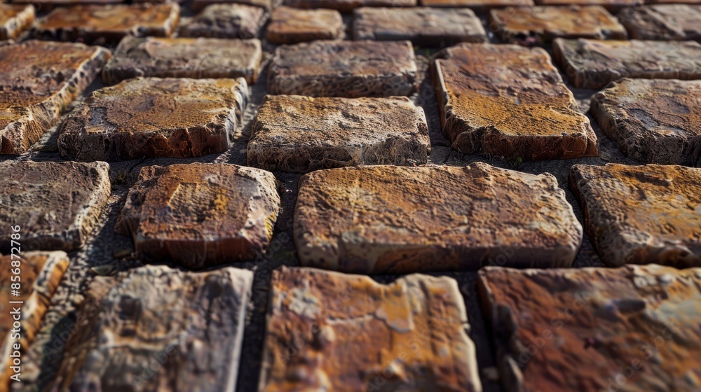 Texture resembling bricks