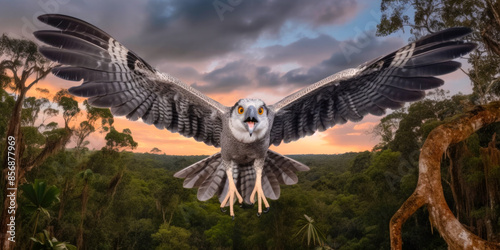 A harpy eagle photo