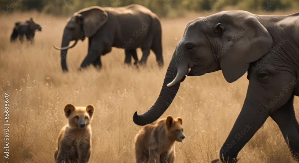 group of elephants group of elephants