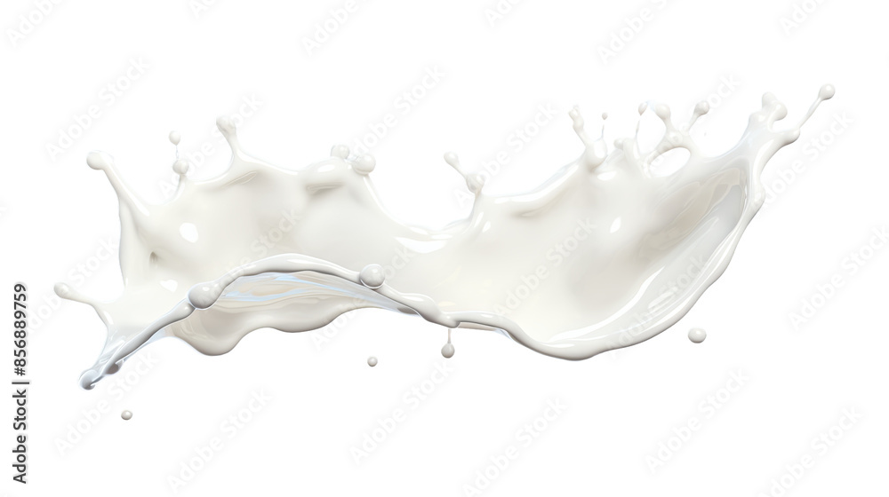Dynamic Milk Splash Isolated on Transparent Background - Top View 3D Rendering PNG Digital Art Dynamic Milk Splash Isolated on Transparent Background - Top View 3D Rendering PNG Digital Art