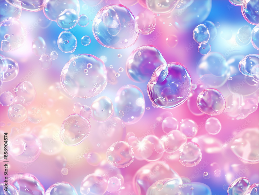 Seamless Soap bubbles abstract light illumination, abstract background Seamless Soap bubbles abstract light illumination, abstract background