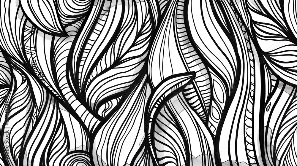 Adult colouring book page Adult colouring book page