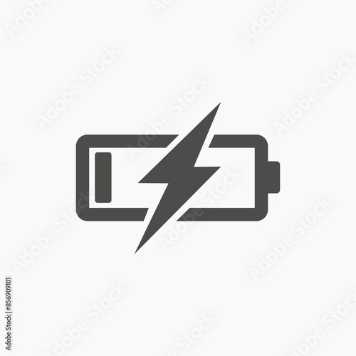 battery, charge, accumulator, energy, electric icon vector symbol