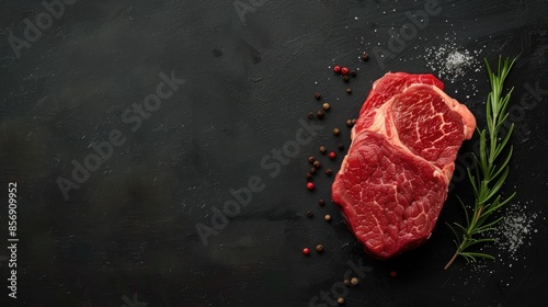 Text about the carnivore diet on a flat lay background