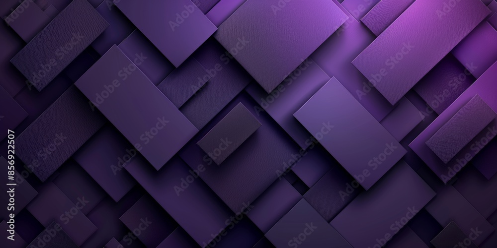 Obraz premium Abstract Purple Geometric Pattern