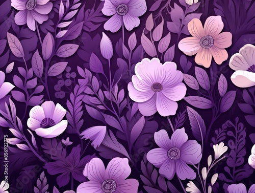 cute floral pattern flower, nature, summer, vintage, wallpaper