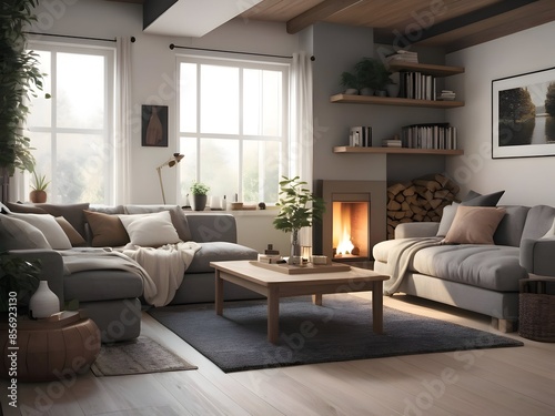 Cozy Living Room Inspiration Photography Art