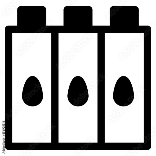 cartridge  glyph  icon vector illustration isolated on white background