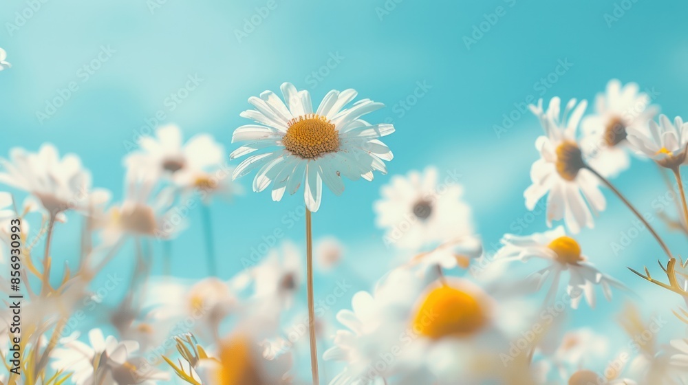 Daisies in a Blue Sky Daisies in a Blue Sky