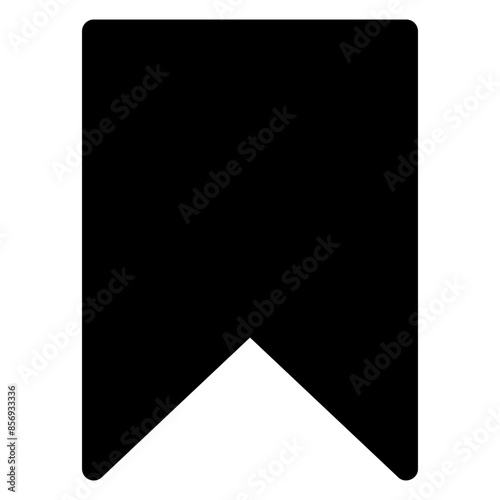 bookmark  glyph  icon vector illustration isolated on white background