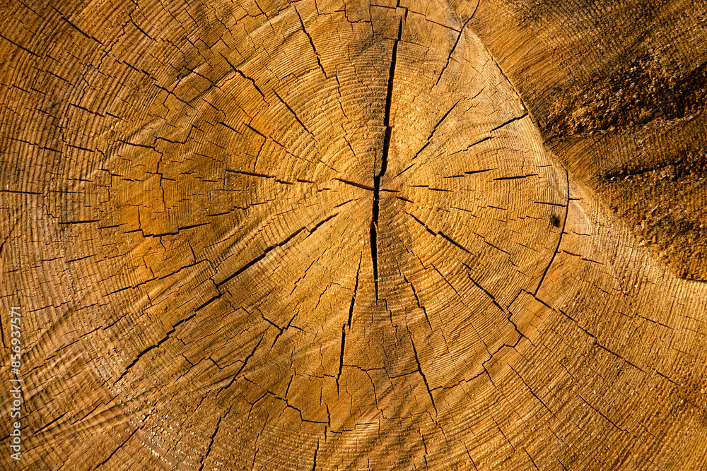 Fototapeta premium Sunny Wood Grain