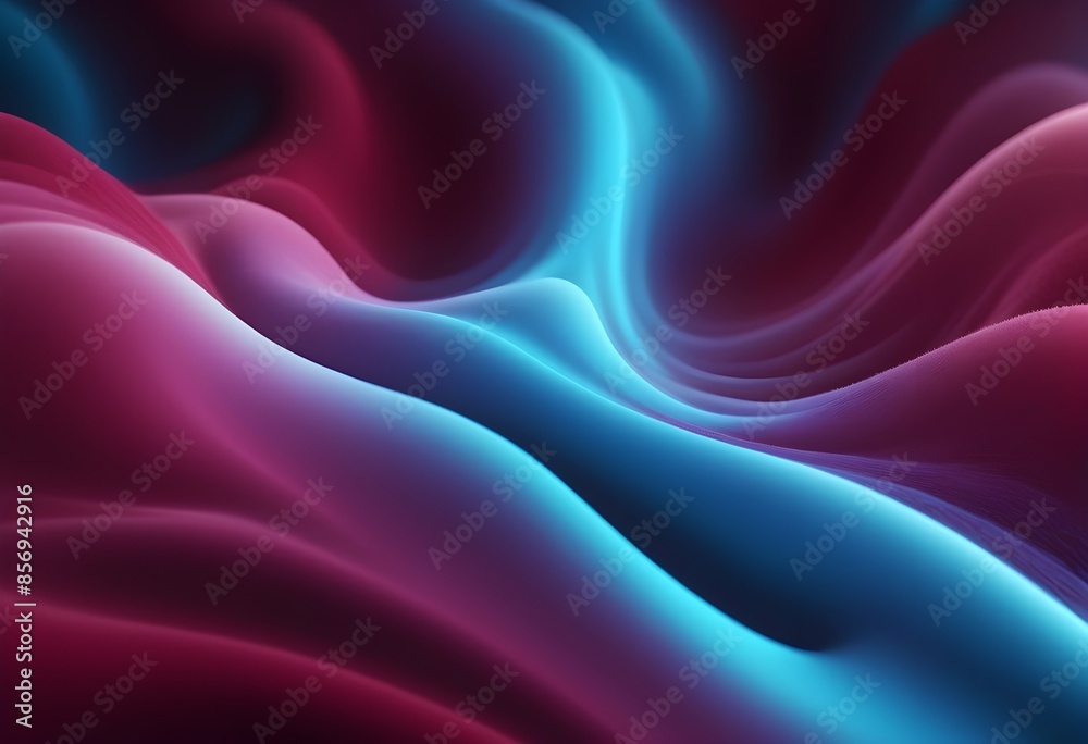 Obraz premium Abstract art blur fluid gradient wallpaper, 3d gradient background,