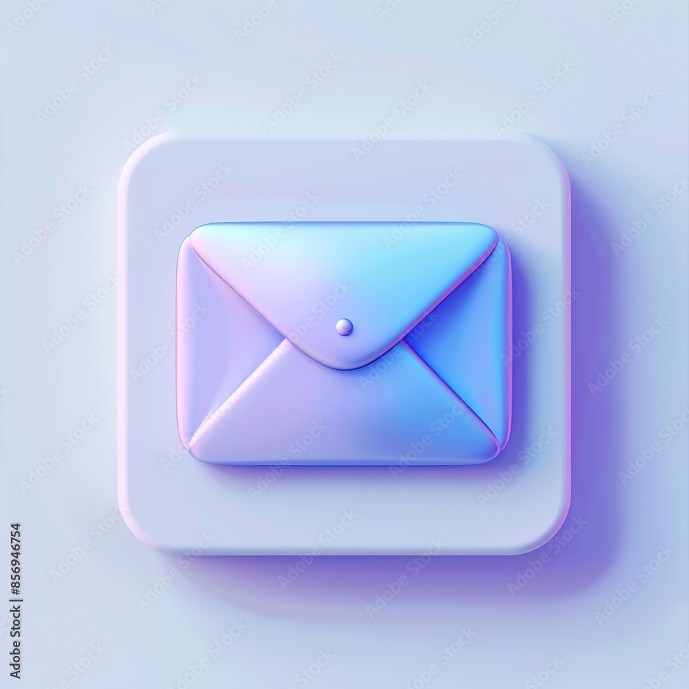 Illustration of text app icon in 3d style. Generative ai. Illustration of text app icon in 3d style. Generative ai.