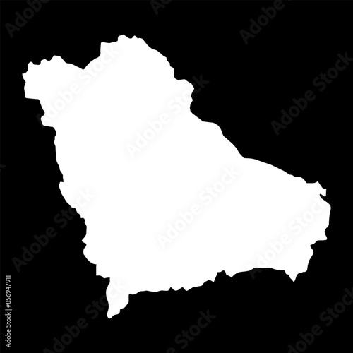 Gegharkunik province map, administrative division of Armenia.