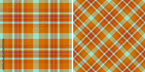 Fabric background textile of vector tartan texture with a check plaid seamless pattern.