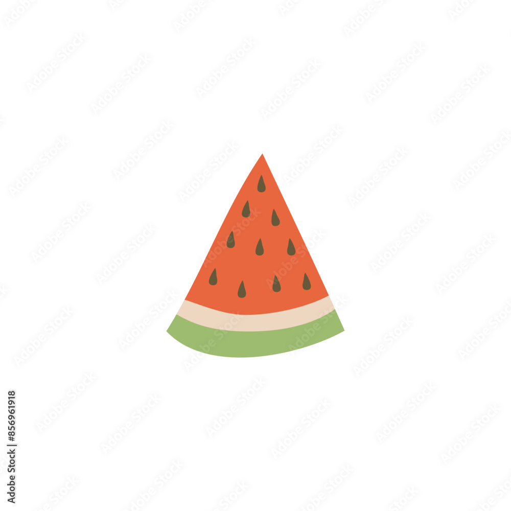 Summer flat elements. Simple vacation symbols and icons set. Stock vector illustration Summer flat elements. Simple vacation symbols and icons set. Stock vector illustration
