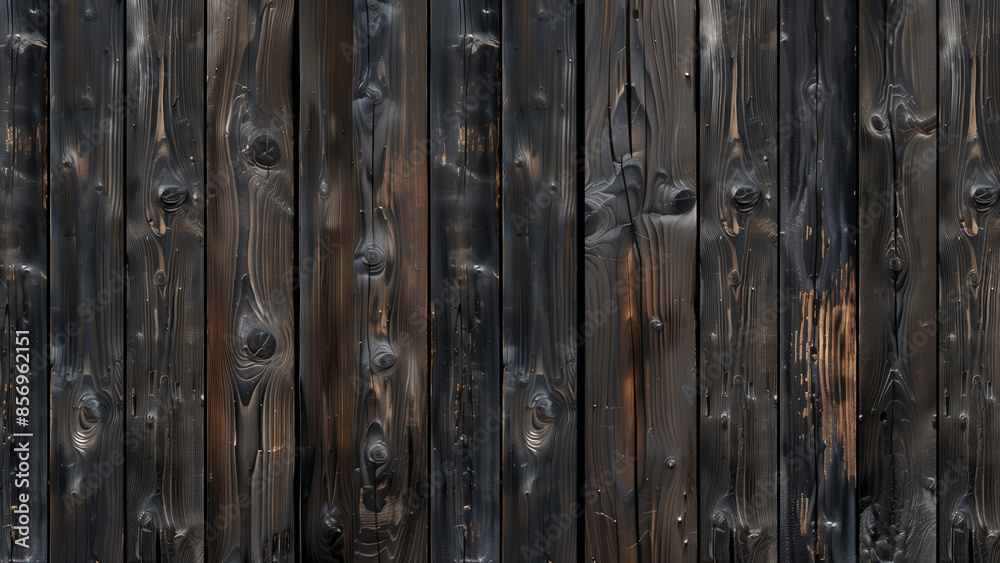 Obraz premium Dark Wood Texture