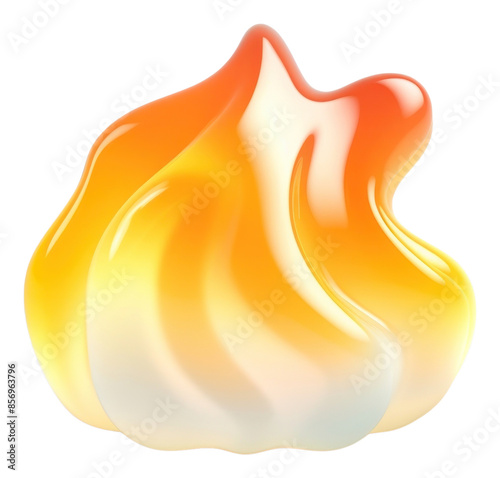 PNG Fireflame icon sweets confectionery illuminated. photo