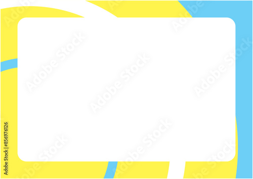 夏をイメージしたカラフルで明るい波模様の背景画像