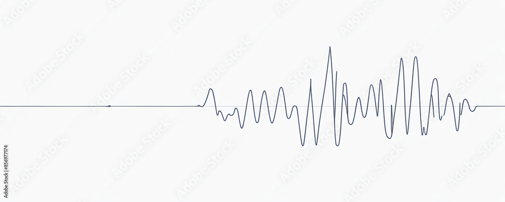 Line wave music sound one noise audio frequency icon signal podcast radio soundwave waveform volume art hand. Acoustic line music logo recording voice wave doodle sketch abstract. Vector illustration Line wave music sound one noise audio frequency icon signal podcast radio soundwave waveform volume art hand. Acoustic line music logo recording voice wave doodle sketch abstract. Vector illustration