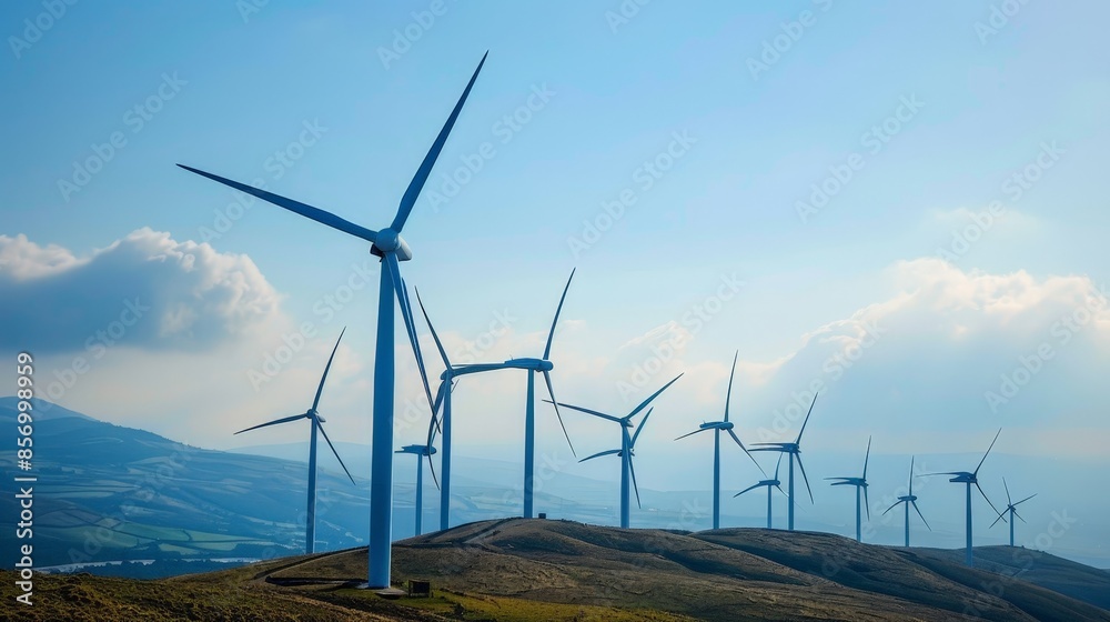 Across rolling hills and coastal plains, wind farms paint a picture of renewable abundance, their spinning turbines a testament to humanity's ingenuity in harnessing nature's forces for good. Across rolling hills and coastal plains, wind farms paint a picture of renewable abundance, their spinning turbines a testament to humanity's ingenuity in harnessing nature's forces for good.