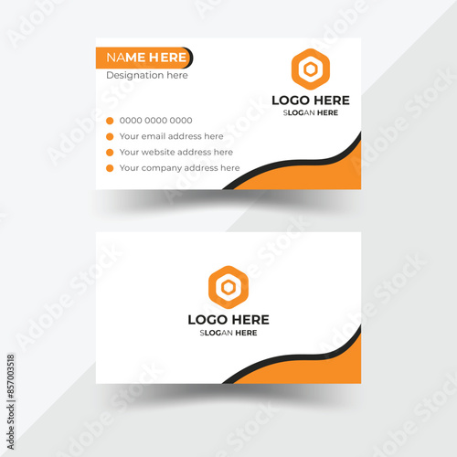 Creative and modern business card template. Modern Business Card - Creative and Clean Business Card Template. Modern Business Card - Creative and Clean Business Card Template. 