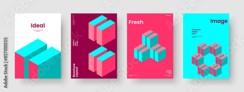 Geometric Flyer Template. Creative Brochure Layout. Isolated Report Design. Banner. Background. Business Presentation. Poster. Book Cover. Advertising. Pamphlet. Journal. Notebook. Handbill