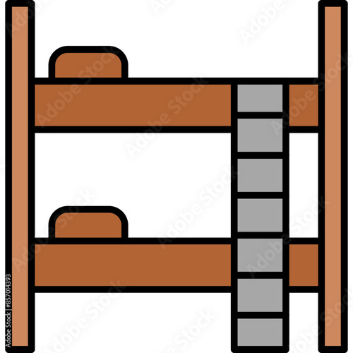 Bunk Bed Icon