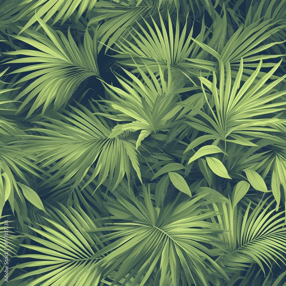 Fototapeta premium Tropical leaf texture