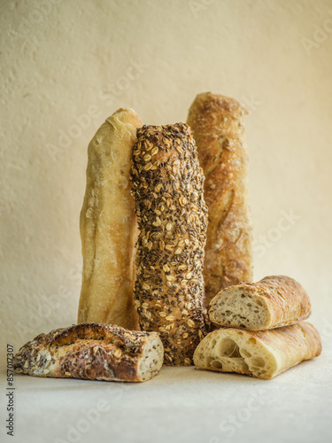 bread on the table