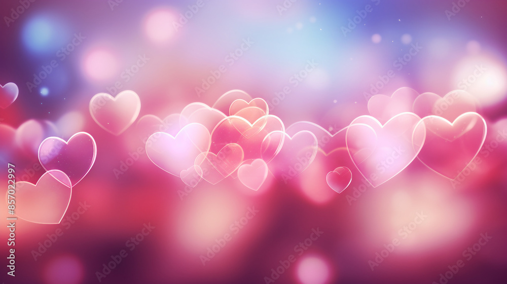 background with bokeh hearts background with bokeh hearts