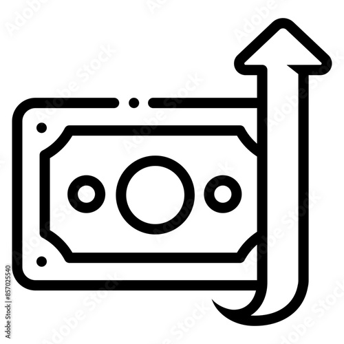 income money salary increase icon