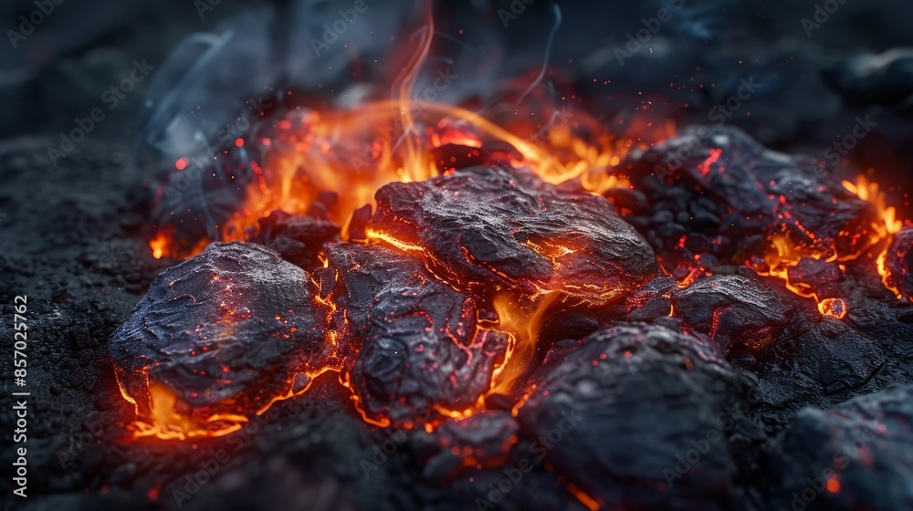 With their fiery glow and fierce determination, the flaming coals symbolize the eternal flame of hope that burns within each of us, lighting the path forward in even the darkest of times. With their fiery glow and fierce determination, the flaming coals symbolize the eternal flame of hope that burns within each of us, lighting the path forward in even the darkest of times.