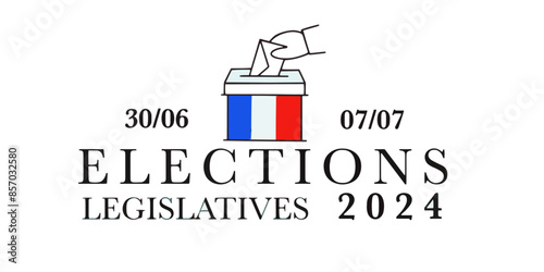 Vector for legislative elections in France 2024