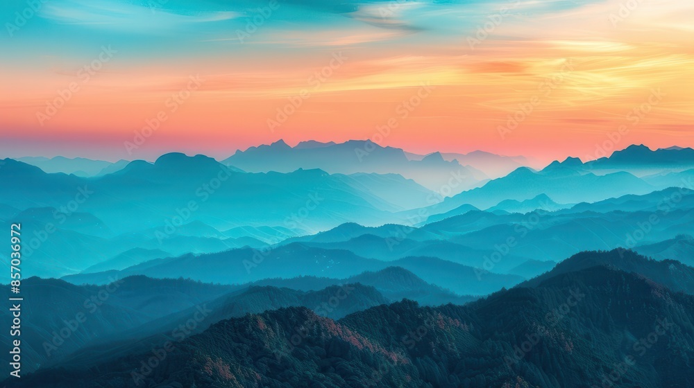 majestic mountain ranges stretching as far as the eye can see majestic mountain ranges stretching as far as the eye can see