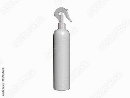 3D modeling for dispenser/mockup dispenser on wihte background