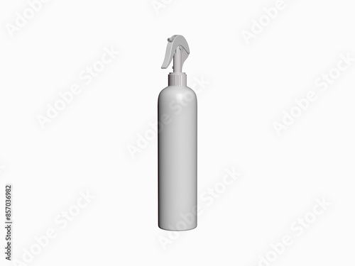 3D modeling for dispenser/mockup dispenser on wihte background