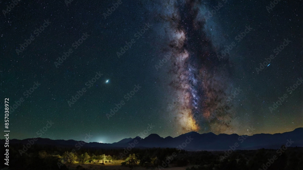 Fototapeta premium milky ways of beauty