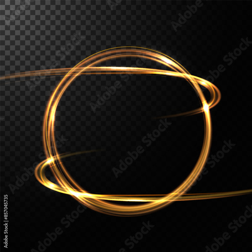 Abstract light neon background. luminous circle. Luminous spiral cover. Wake wave, fire path trail line and swirl effect curve. Food isolated. space tunnel. Ellipse shimmery color. Blue shiny glitter.