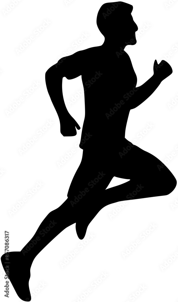 Illustration runner silhouette. runner athlete silhouette
Illustration runner silhouette. runner athlete silhouette