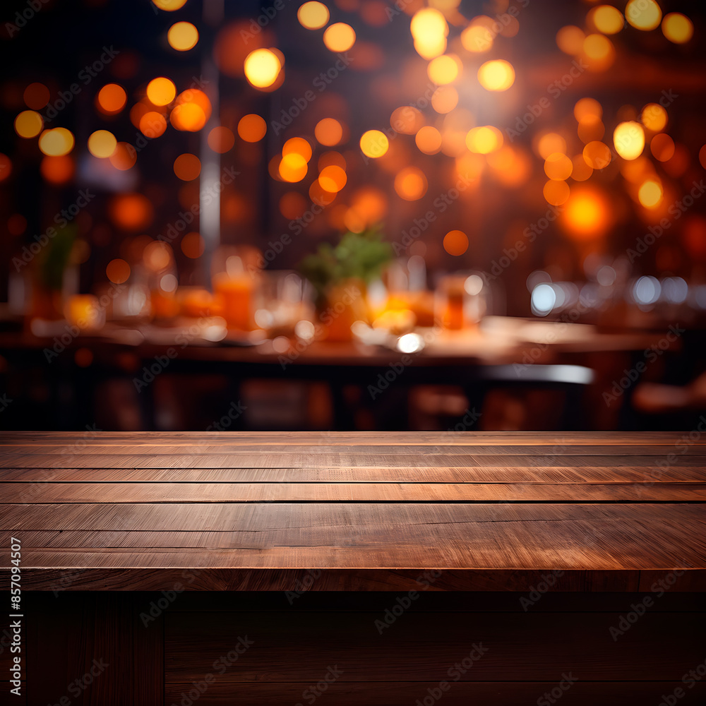 Wooden empty table for your product Wooden empty table for your product
