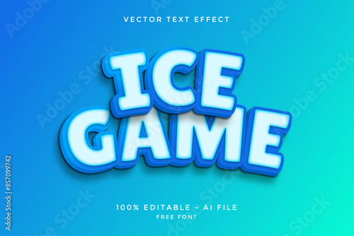 Modern 3D Text Effect